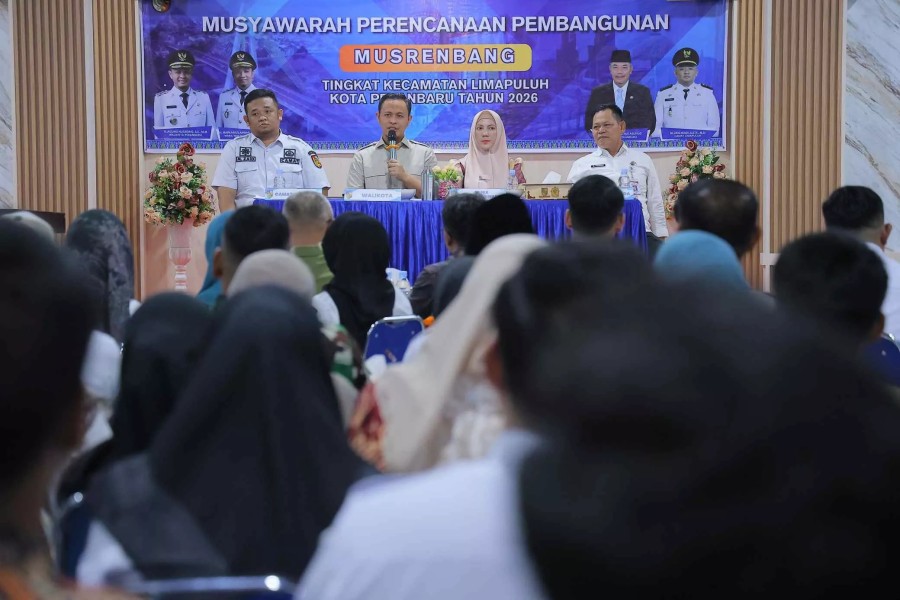 Buka Musrenbang Kecamatan Limapuluh, Wako Agung: Kompas Utama Menyusun Kebijakan