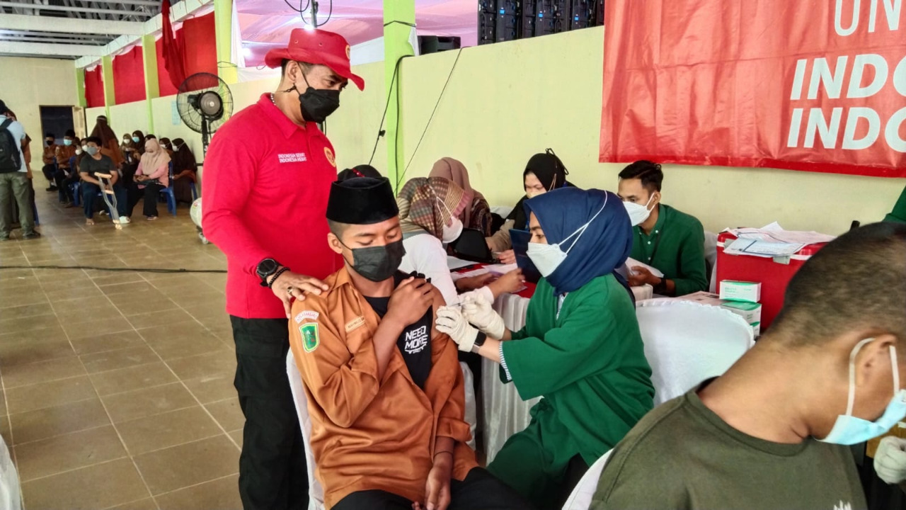 BIN Semarakkan Gerakan Vaksinasi Massal di Riau