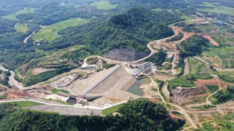Progres Bendungan Megah Way Sekampung Capai 92%