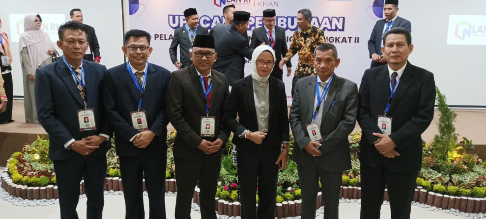 5 Pejabat Meranti Ikuti Latpim II di Aceh