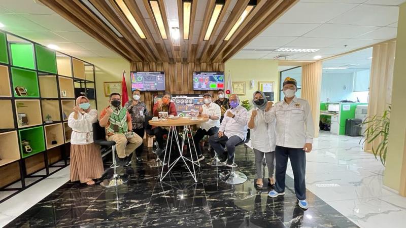 Rangkaian HPN 2022, Ketua PWI Riau Silaturahmi ke SKK Migas Sumbagut