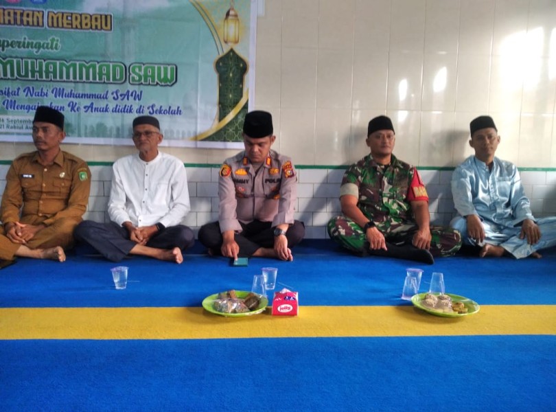 Sekcam Merbau Hadiri Acara Maulid Nabi Muhammad SAW 1447 H: Yang Digelar PGRI Kecamatan Merbau