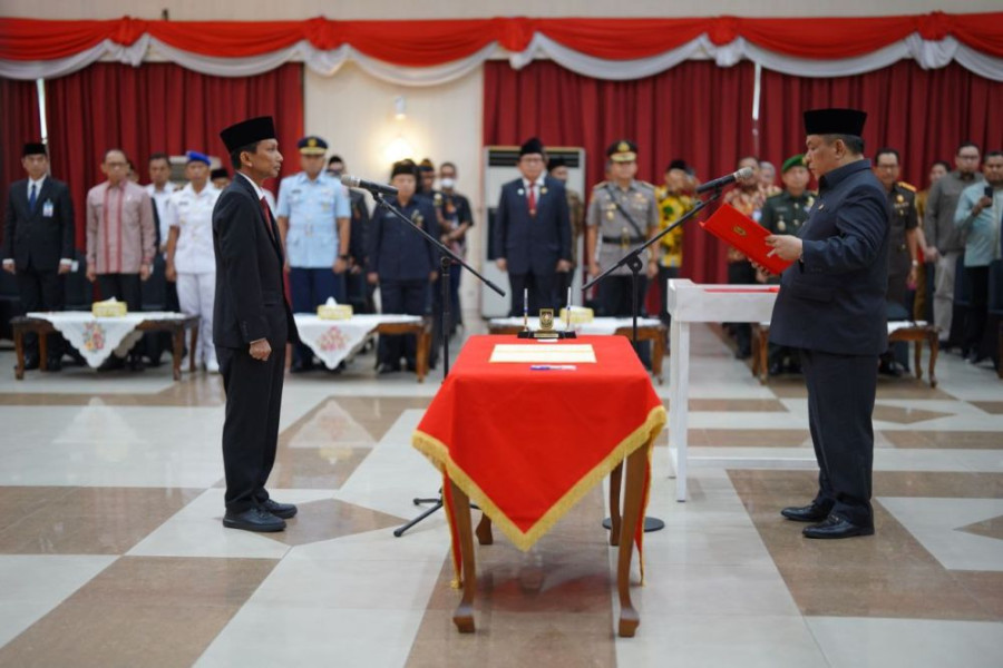 Rektor Unilak Prof Junaidi Ucapkan Selamat Untuk PJ Sekda Prov Riau Indra SE MM