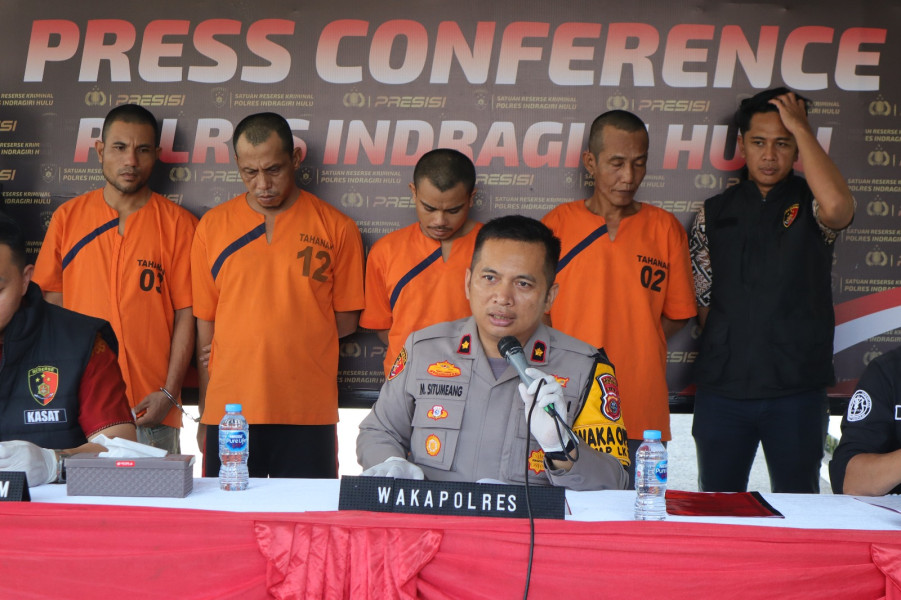 Polres Inhu Bongkar Jaringan Uang Palsu, Waspadai Praktik Money Politic di PilkadaH