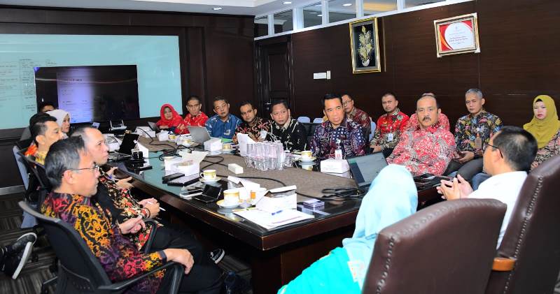Harapkan Predikat SAKIP Meningkat, Bupati Kasmarni dan Pimpinan PD ke Jakarta
