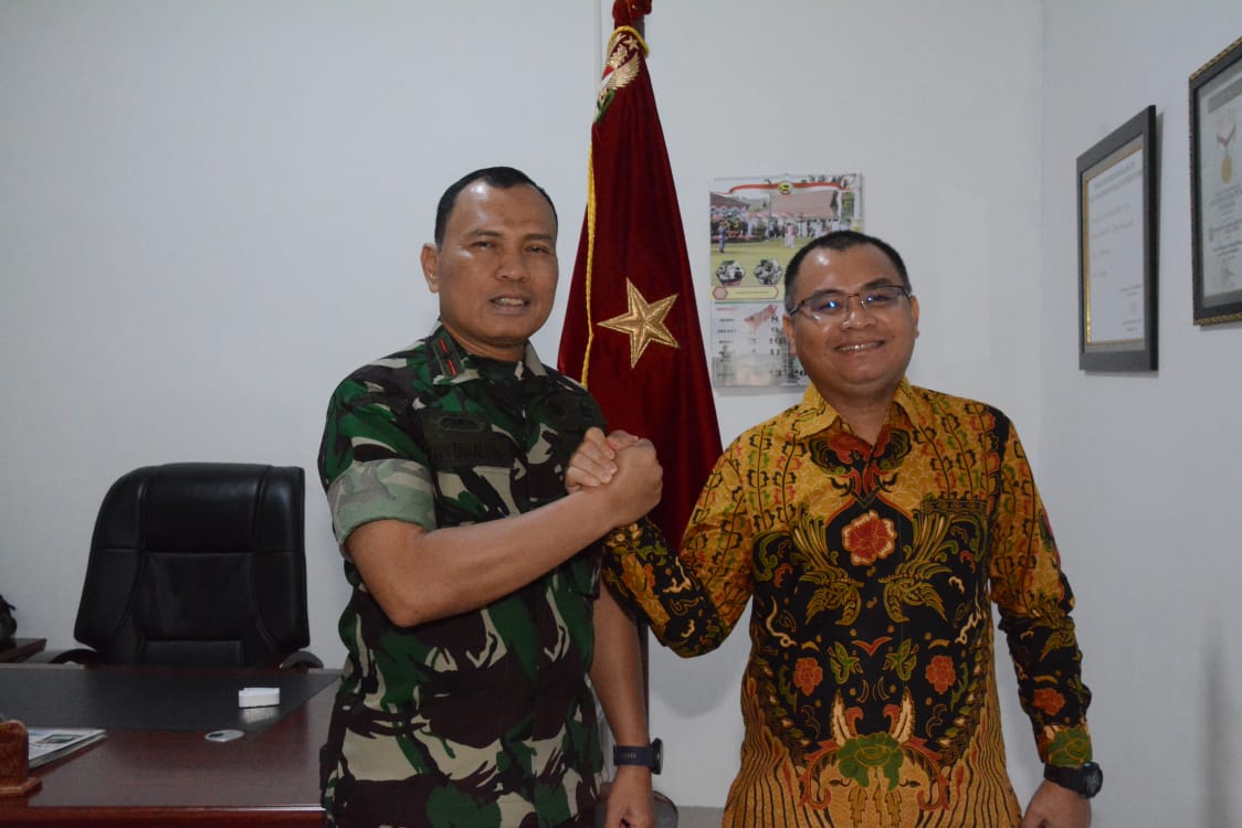 Perkuat Bela Negara Bagi Generasi Muda Riau, Rektor Unilak Bertemu Danrem 031/Wirabima