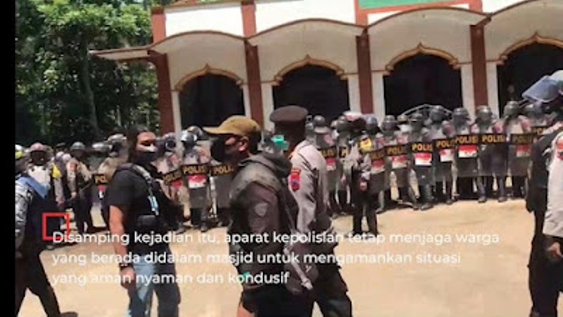 Polda Jateng Jelaskan soal Viral Polisi Kepung Warga di Masjid Wadas