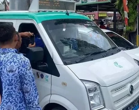 Perdana Angkutan Feeder Bus TMP Pekanbaru dengan Mobil Listrik Mulai Besok