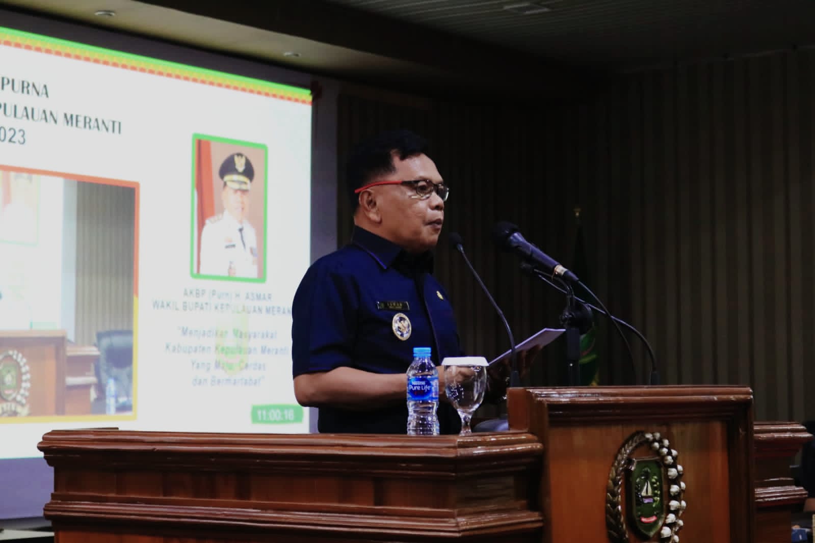 Wabup H. Asmar Berikan Tanggapan Terhadap 2 Raperda Inisiatif DPRD