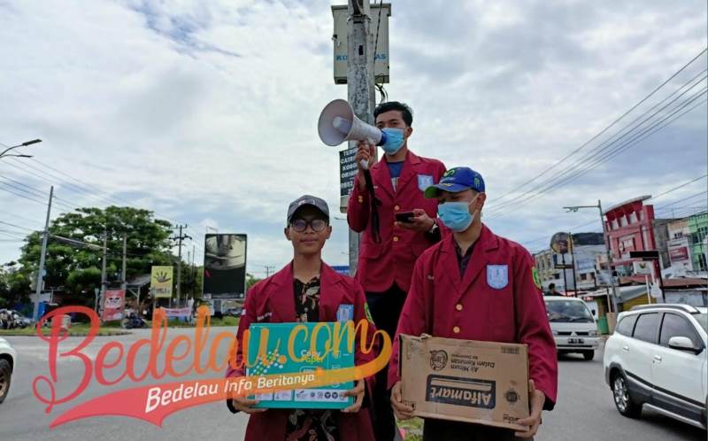 HIPMA TTB Pekanbaru Lakukan Aksi Penggalangan Dana Untuk Korban Banjir