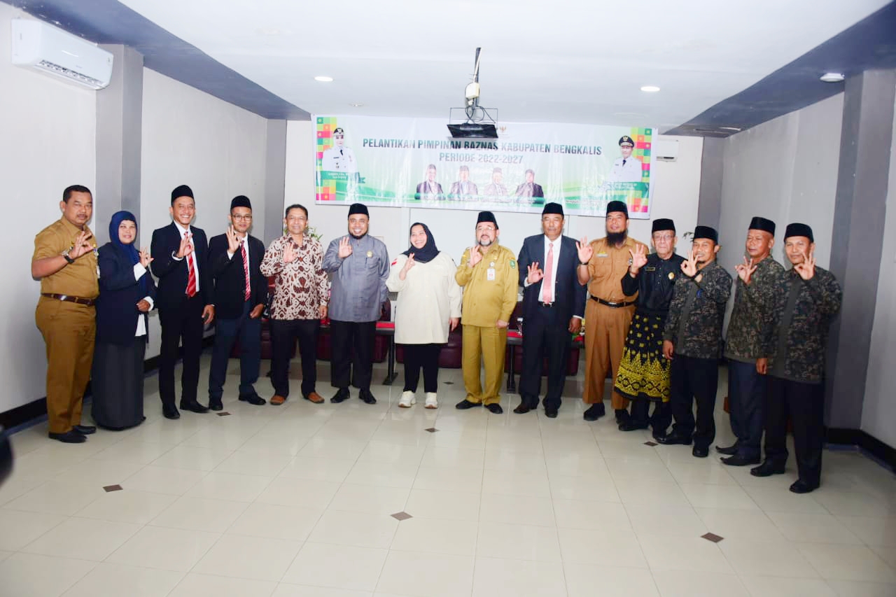 Ini Dia Pengurus Badan Amil Zakat Nasional yang Baru Dilantik Bupati Kasmarni