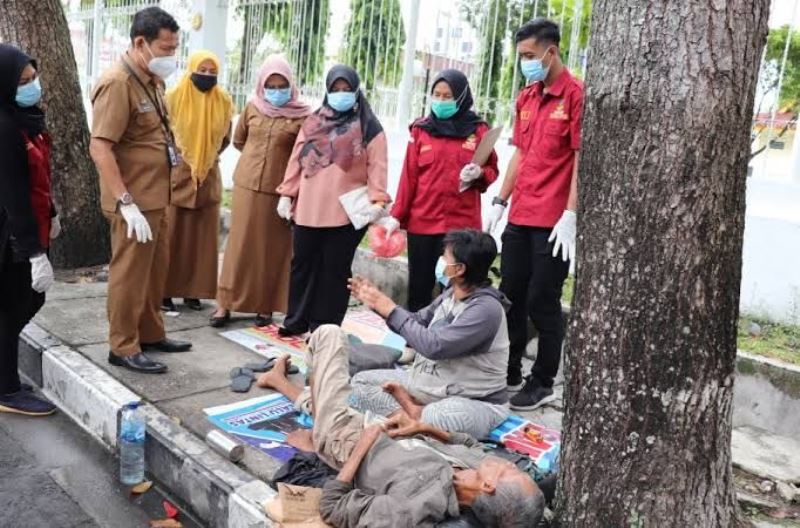 Puluhan Orang Terlantar Ditemukan di Pekanbaru, Kebanyakan Korban Penipuan