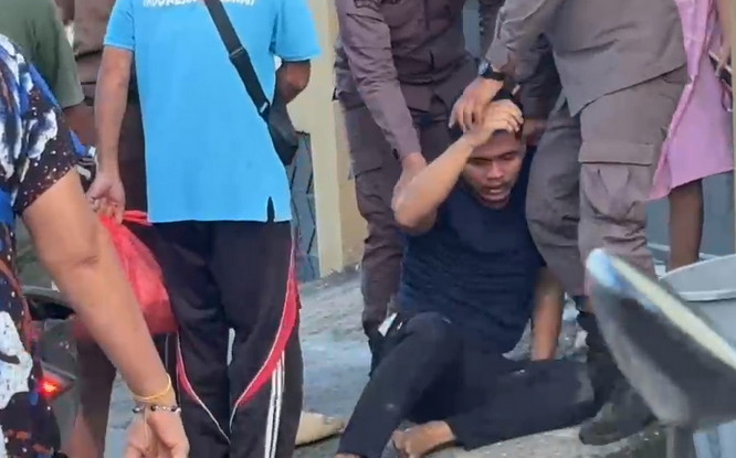 Gunakan Gagang Sendok Buka Borgol, Tahanan Kejari Inhil Coba Melarikan Diri Usai Sidang