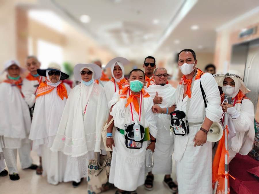 Jemaah Haji Bengkalis Mulai Melaksanakan Wukup di Padang Arafah