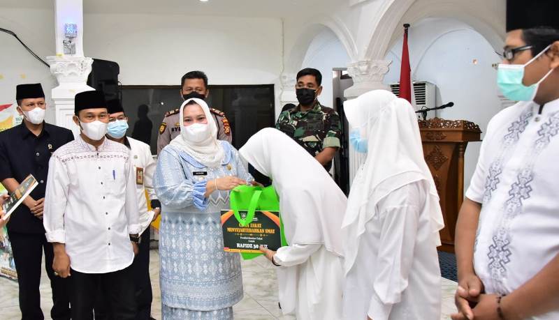 Bupati Bengkalis Ajak  ASN, BUMN, BUMD dan Pengusaha Muslim Berzakat di Baznas Bengkalis