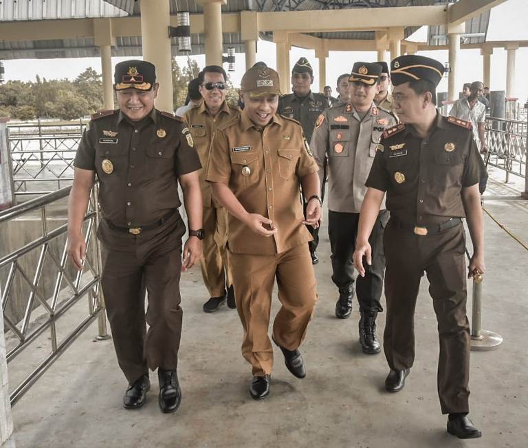 Kunker ke Bengkalis, Wakajati Riau Disambut Wabup Bengkalis