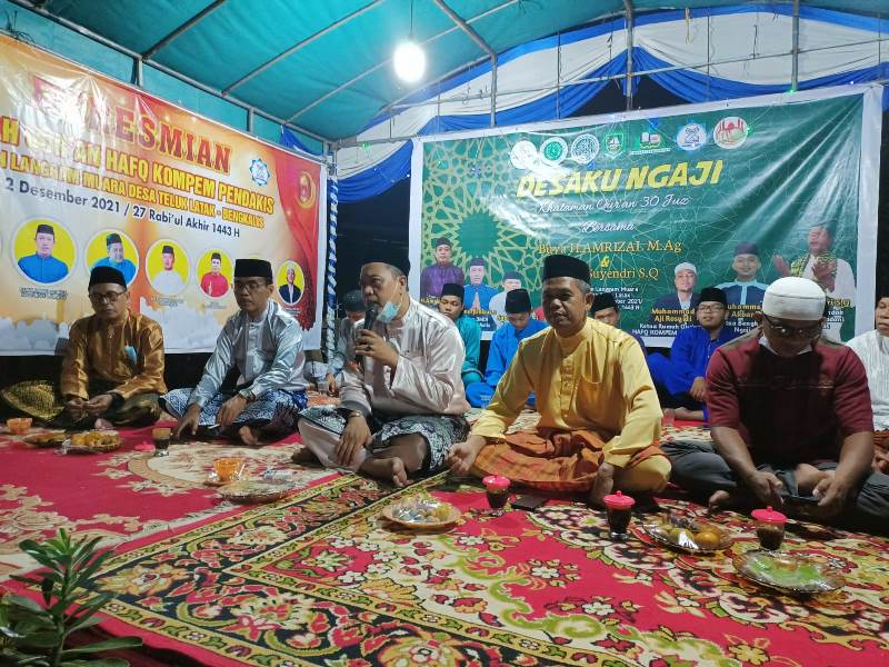 Rangkaian Kegiatan Jelang Pengukuhan DMDI Bengkalis, 6 Desember, Bengkalis Ngaji di Masjid Agung Istiqomah