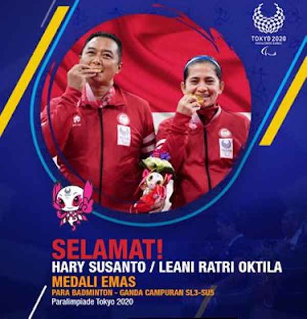 Luar Biasa! Indonesia Raih 2 Emas, Total 9 Medali Paralimpiade Tokyo 2020