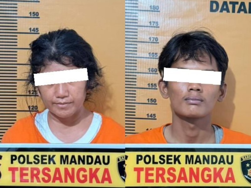 Pasutri di Mandau Kepergok Warga Saat Bobol Kotak Amal Masjid