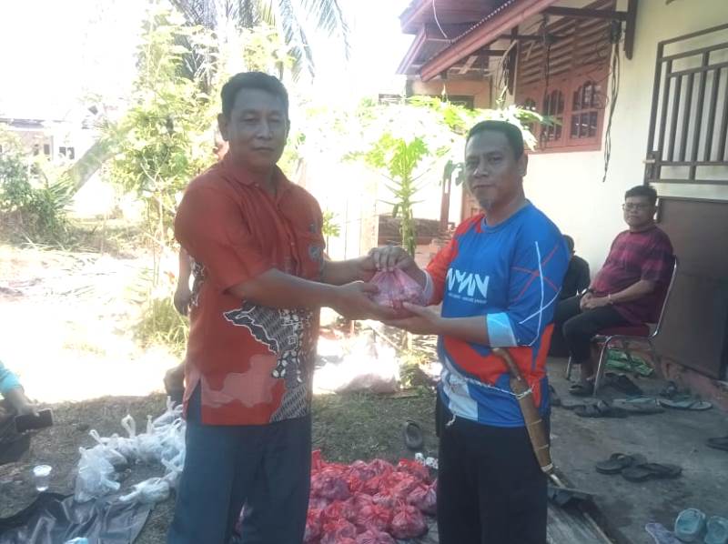 Ngah Islal : Alhamdulillah, Setiap Tahun DPC PKS Bengkalis Sembelih Hewan Qurban
