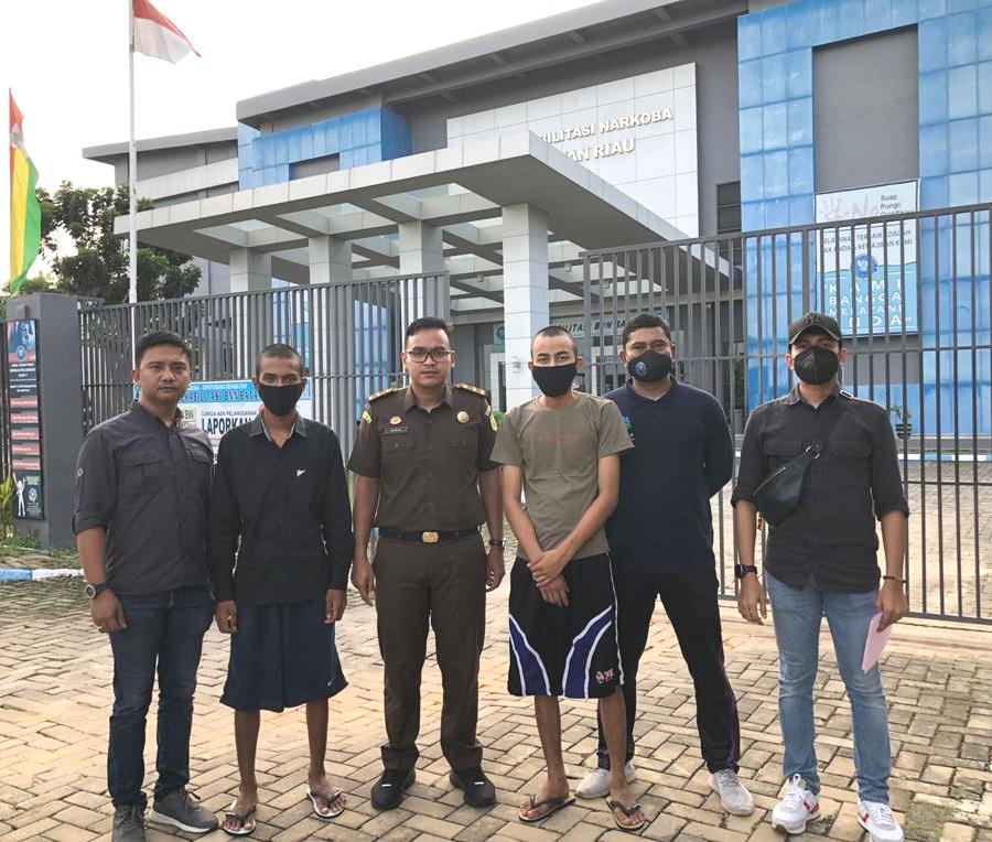 Dua Anak Asal Bandar Laksamana Jalani Rehabilitasi di BNN Batam