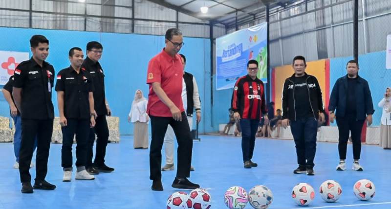 Bupati Bengkalis Buka Mutiasari Unity Cup 2025
