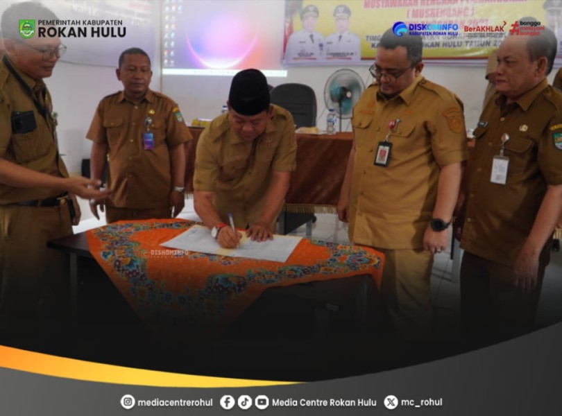 Serap Aspirasi Masyarakat, Wabup Syafaruddin Poti Hadiri Musrenbang Kecamatan Bonai Darussalam