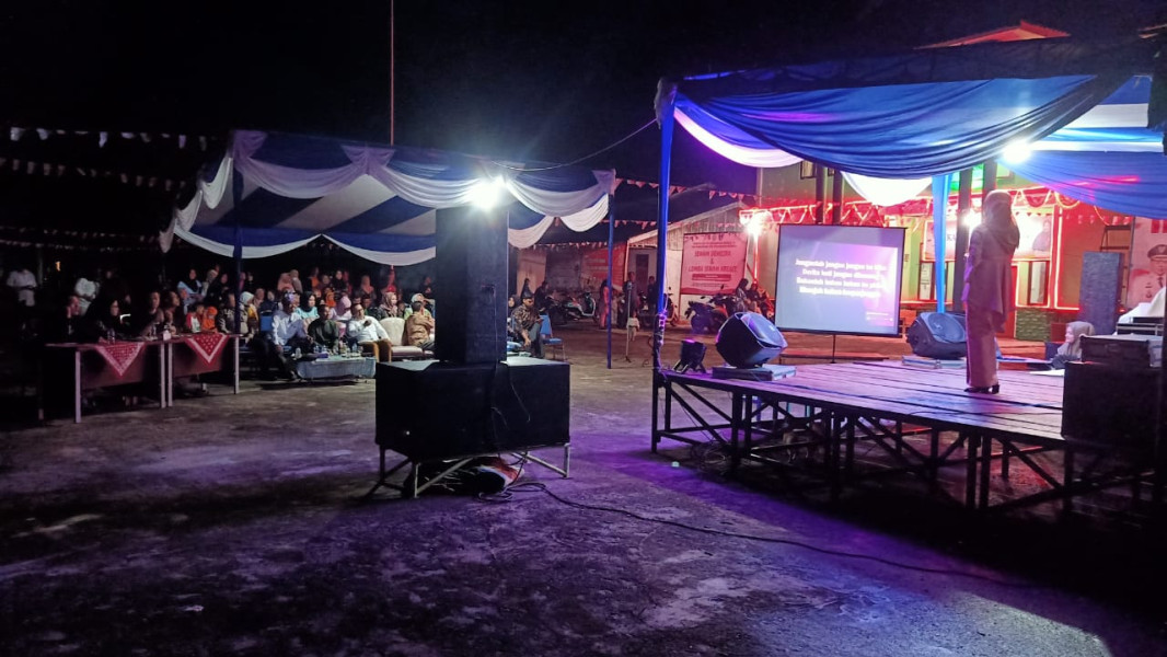Pembukaan Lomba Lagu Melayu, Camat Merbau Sebut OPP Teluk Belitung Pemuda Berkualitas