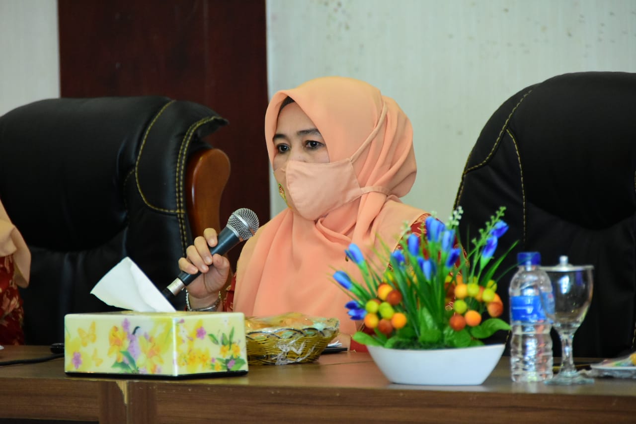 DWP Bengkalis Taja Arisan Bulanan dan Penyuluhan Tumbuh Kembang Anak