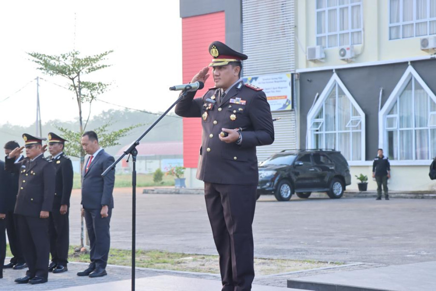 Polres Meranti Gelar Upacara Peringatan Hari Sumpah Pemuda ke-95