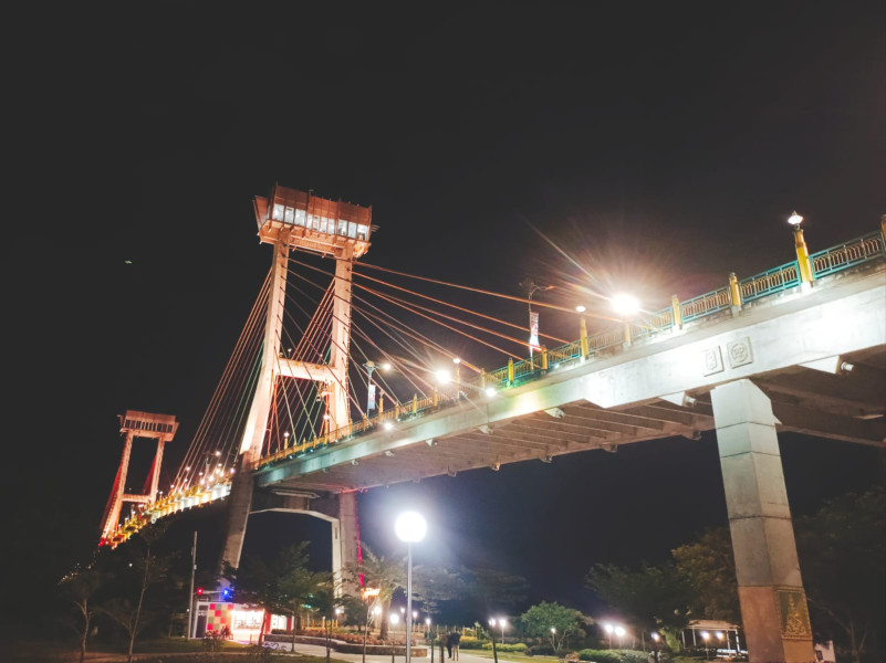 Pertama di Indonesia Ada Lift Outdoor, Jembatan TASL Siak Diusul Pecahkan Rekor MURIs