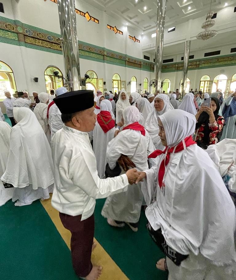 Sambut Kepulangan Jamaah Haji, Plt Bupati H. Asmar: Insyaallah Haji Mabrur dan Mabruroh