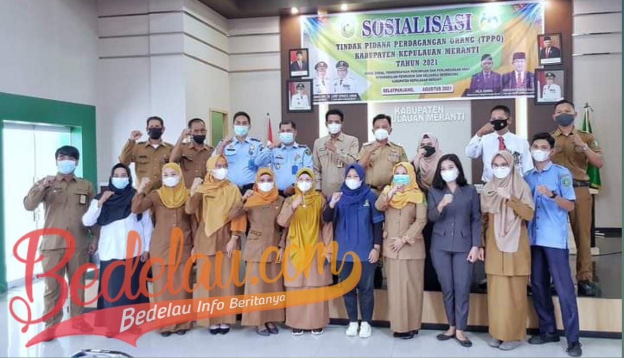 Wakil Bupati Kepulauan Meranti Ikuti Kegiatan Sosialisasi TPPO Tahun 2021