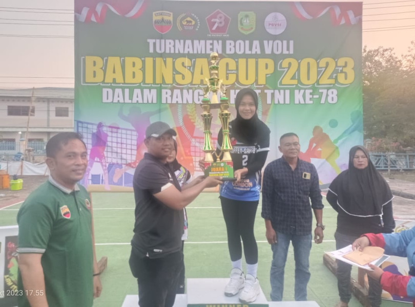 Piala Babinsa Cup 2023 Berjalan Dengan Sukses Kegiatan Turnamen Hari Ini Secara Resmi Ditutup