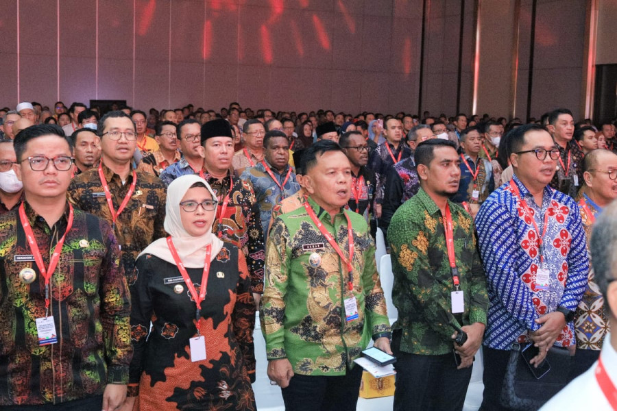 Plt Bupati Asmar Hadiri Temu Bisnis di JIExpo Meranti Peringkat Ketiga di Riau