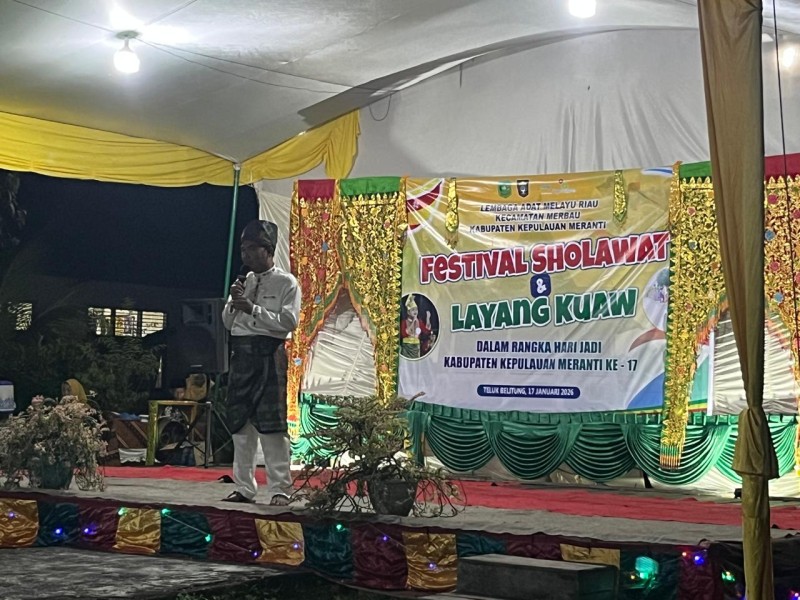 LAMR Merbau Gelar Festival Sholawat dan Layang Wau