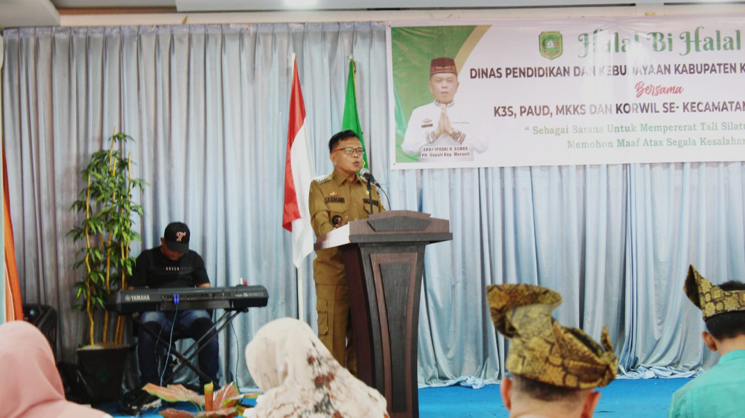 Hadiri Halalbihalal Disdikbud, H. Asmar : Ini Momentum Membangun Kebersamaan