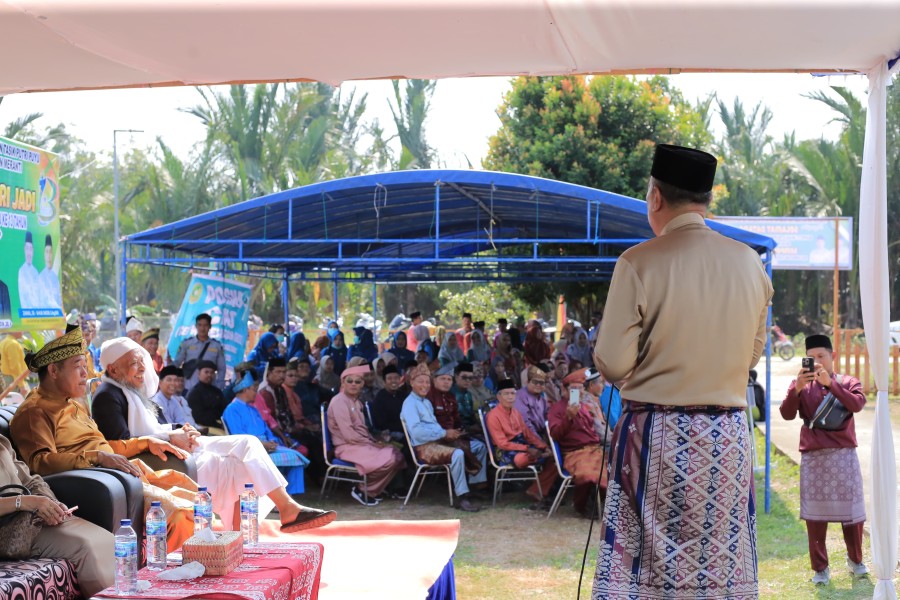 Wabup Muzamil Hadiri Peringatan HUT Ke-13 Kecamatan Tasik Putri Puyu