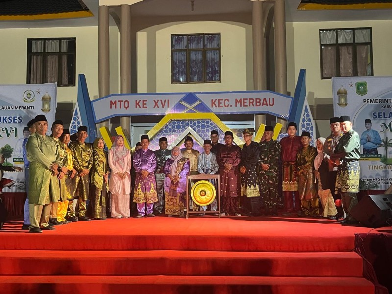 MTQ Ke-XVI Tingkat Kecamatan Merbau Meriah, Camat Wan Jumiati : Mohon Doa Agar Kafilah Dari Merbau Bisa Raih Prestasi Terbaik di MTQ Kabupaten