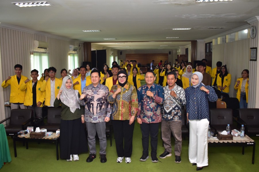 Anggota Komisi III DPR RI Dewi Juliani Buka Sosialisasi 4 Pilar di FH Unilak