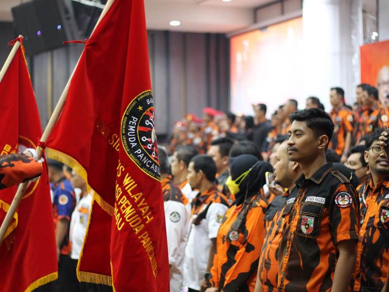Anto Rachman Lantik Penguwus Wilayah Badan Siber & Informasi Pemuda Pancasila Riau