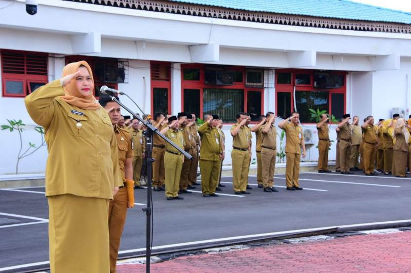 Kasmarni Ingatkan ASN Tingkatkan Disiplin, Integritas dan Loyalitas Pengabdian